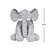 Almofada Elefante Gigante Cinza Buba - Imagem 8