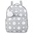 Mochila Maternidade Pompom Hug Cinza - Imagem 1
