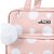 Bolsa Maternidade Pompom Grande Hug Rosa - Imagem 2