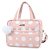 Bolsa Maternidade Pompom Grande Hug Rosa - Imagem 1