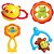 Conjunto de Chocalhos Baby Buba - Imagem 2