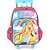 Mochila de Carrinho Barbie Grande 2 Bolsos Turquesa Luxcel - Imagem 1