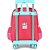 Mochila de Carrinho Barbie Grande 2 Bolsos Turquesa Luxcel - Imagem 4