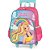 Mochila de Carrinho Barbie Grande 2 Bolsos Turquesa Luxcel - Imagem 2