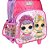Mochila de Carrinho Lol Grande 3 Bolsos Rosa Luxcel - Imagem 2