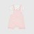 Jardineira com Body Manga Curta Little Star Rosa Baby Gut - Imagem 1