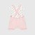 Jardineira com Body Manga Curta Little Star Rosa Baby Gut - Imagem 2