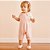 Jardineira com Body Manga Curta Little Star Rosa Baby Gut - Imagem 3