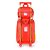 Kit Mochila de Carrinho e Lancheira Moranguinho Luxcel Verme - Imagem 3