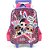 Mochila de Carrinho Média Lol 2 Bolsos Luxcel Rosa - Imagem 1