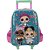 Mochila de Carrinho Lol Média 2 Bolsos Luxcel Verde - Imagem 1