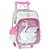 Kit Mochila de Carrinho e Lancheira Cisne Up4You Verde - Imagem 2