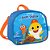 Kit Mochila de Carrinho Lancheira Baby Shark Luxcel Vermelho - Imagem 2