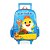 Kit Mochila de Carrinho Lancheira Baby Shark Luxcel Vermelho - Imagem 3