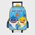 Kit Mochila de Carrinho Lancheira Baby Shark Luxcel Amarelo - Imagem 2