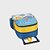 Kit Mochila de Carrinho Lancheira Baby Shark Luxcel Amarelo - Imagem 6