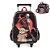 Kit Mochila de Carrinho e Lancheira StarWars Luxcel Vermelho - Imagem 1