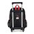 Kit Mochila de Carrinho e Lancheira StarWars Luxcel Vermelho - Imagem 2