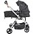 Carrinho de Bebê Eclipse Kiddo Melange Preto - Imagem 3
