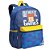 Mochila Escolar Authentic Games Média Sestini Azul - Imagem 4
