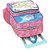 Mochila de Carrinho Barbie Grande 2 Bolsos Luxcel Azul - Imagem 4