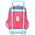 Mochila de Carrinho Barbie Grande 2 Bolsos Luxcel Azul - Imagem 2