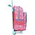 Mochila de Carrinho Barbie Grande 2 Bolsos Luxcel Azul - Imagem 3