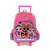 Kit Mochila de Carrinho e Lancheira Lol Luxcel Rosa - Imagem 2