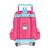 Kit Mochila de Carrinho e Lancheira Lol Luxcel Branco - Imagem 5