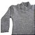 Blusa de Tricô Cinza Claro Tricô Kids - Imagem 2