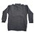 Blusa de Tricô Cinza Escuro Tricô Kids - Imagem 1
