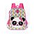 Mochila Escolar Panda Up4You Rosa - Imagem 1