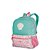 Kit Mochila Escolar Grande Lancheira e Estojo Sestini Azul - Imagem 3
