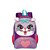 Kit Mochila Escolar Média E Estojo Cat Sestini Colorido - Imagem 4