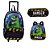 Kit Mochila Lancheira e Estojo Dino Sestini Preto - Imagem 1