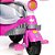 Triciclo Velocita Classic Calesita Rosa - Imagem 3