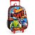 Kit Mochila Lancheira  e Estojo Hot Wheels Luxcel Vermelho - Imagem 3
