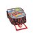 Kit Mochila Lancheira  e Estojo Hot Wheels Luxcel Vermelho - Imagem 6