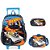 Kit Mochila Lancheira  e Estojo Hot Wheels Luxcel Azul - Imagem 1