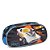 Kit Mochila Lancheira  e Estojo Hot Wheels Luxcel Azul - Imagem 2