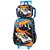 Kit Mochila Lancheira  e Estojo Hot Wheels Luxcel Azul - Imagem 3