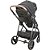 Carrinho de Bebê Cosmos Kiddo Melange Preto - Imagem 6