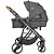 Carrinho de Bebê Cosmos Kiddo Melange Preto - Imagem 5