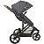 Carrinho de Bebê Trek Kiddo Cinza Chumbo - Imagem 2