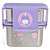 Kit Lanche 2 Potes Aço Inox Zoo Baleia Narval Skip Hop Lilás - Imagem 1