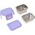 Kit Lanche 2 Potes Aço Inox Zoo Baleia Narval Skip Hop Lilás - Imagem 2