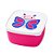Kit Com 3 Potes Porta Snacks Zoo Borboleta Skip Hop Rosa - Imagem 3