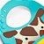 Babador Cata Migalhas Silicone Zoo Girafa Skip Hop Amarelo - Imagem 2