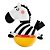 Brinquedo Balançante Zebra Skip Hop Colorido - Imagem 1