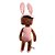 Boneca Metoo Angela Fashion Negra Metoo Rosa - Imagem 1
